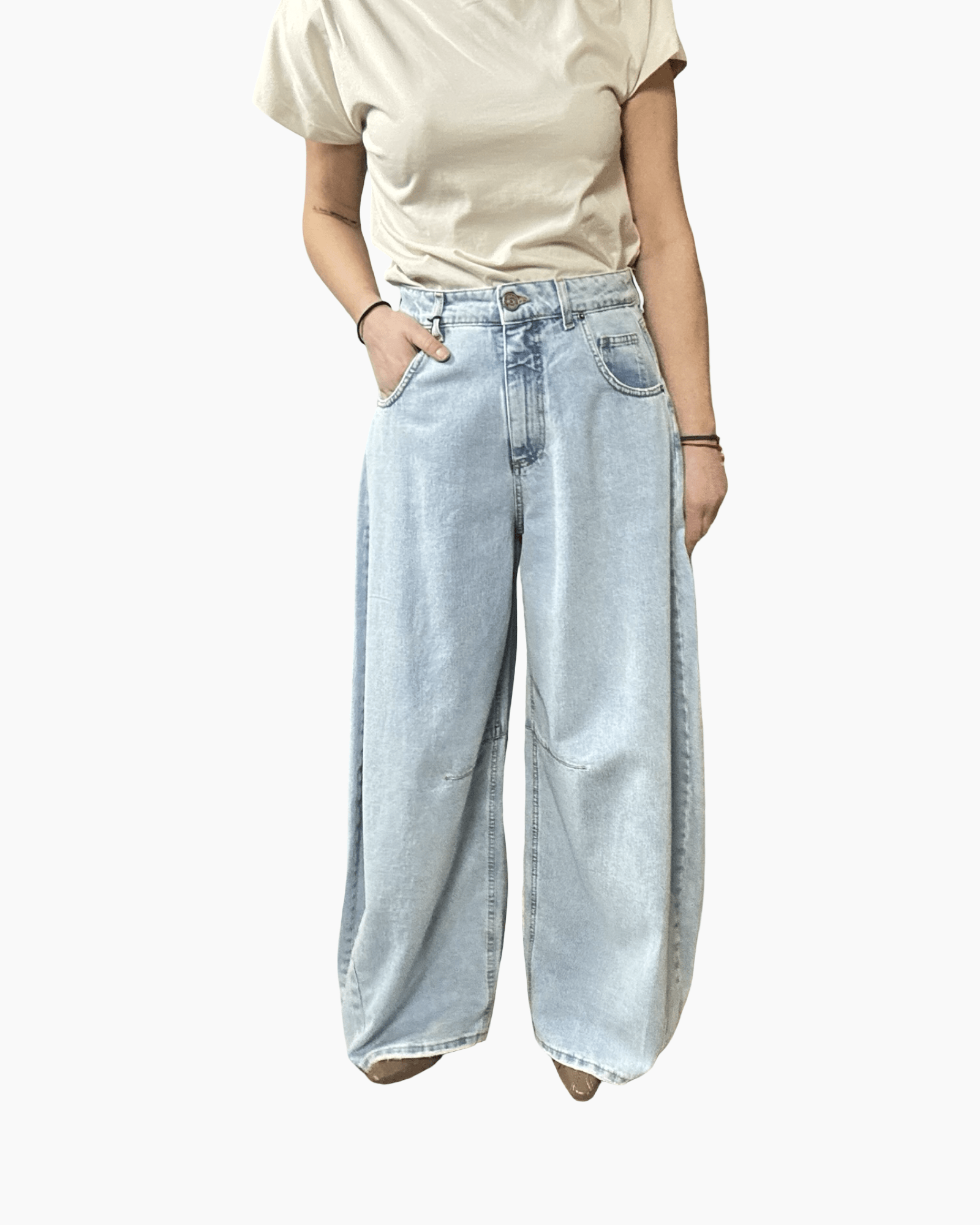 JEANS LOUVRE TENSIONE IN - XE BLU ABBIGLIAMENTO
