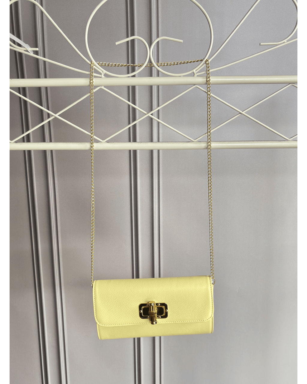 POCHETTE CON CHIUSURA IN BAMBU' SUSY MIX - XE BLU ABBIGLIAMENTO