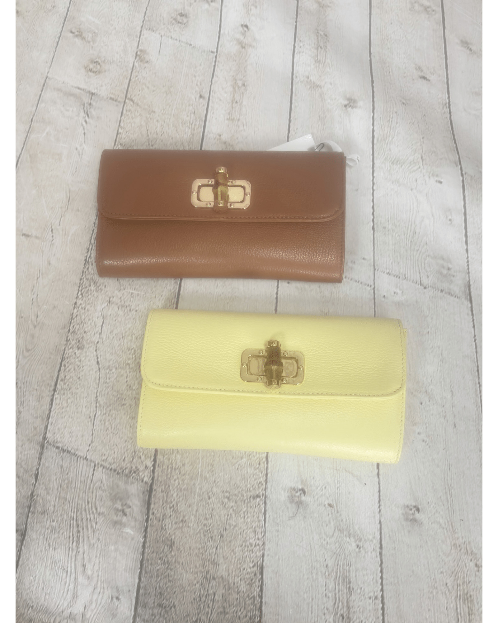 POCHETTE CON CHIUSURA IN BAMBU' SUSY MIX - XE BLU ABBIGLIAMENTO