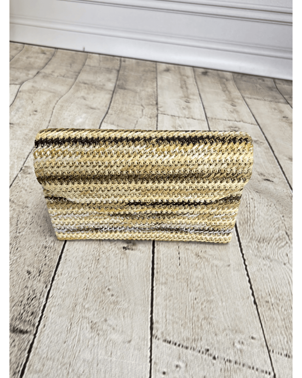 POCHETTE IN RAFFIA MULTICOLOR - XE BLU ABBIGLIAMENTO