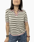 POLO A RIGHE SUSY MIX - XE BLU ABBIGLIAMENTO