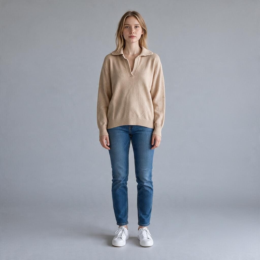 POLO RICAMI SUSY MIX - XE BLU Abbigliamento Donna