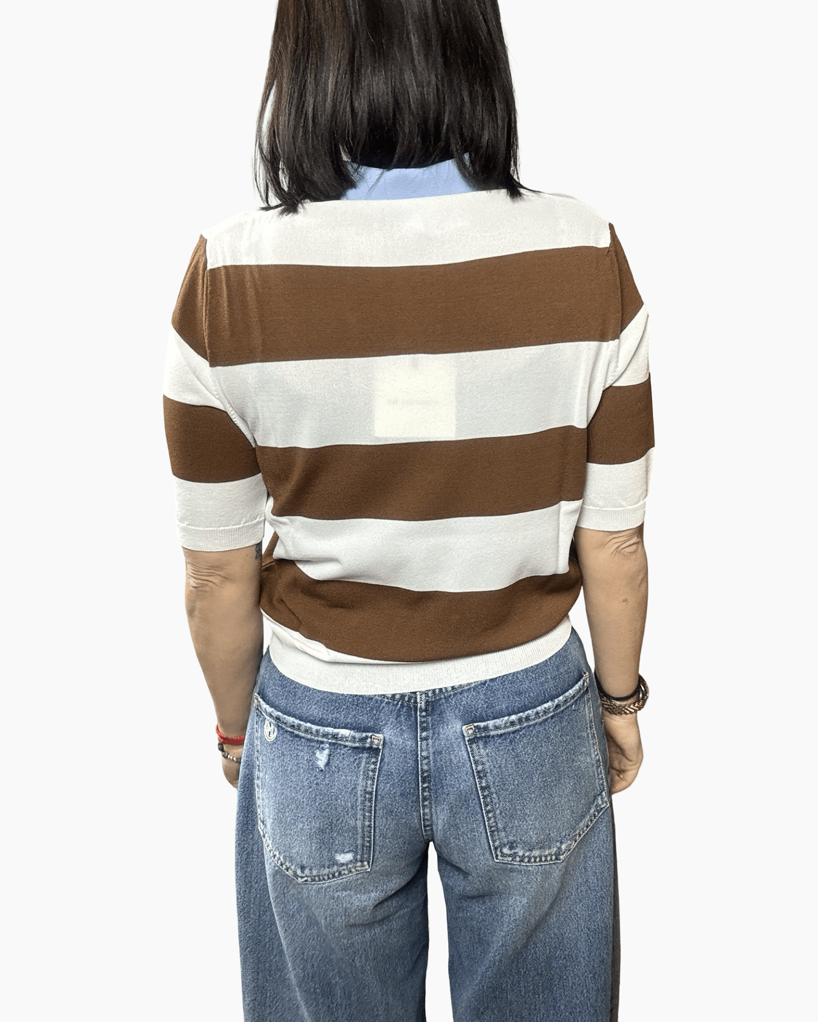 POLO RIGATA TENSIONE IN - XE BLU ABBIGLIAMENTO