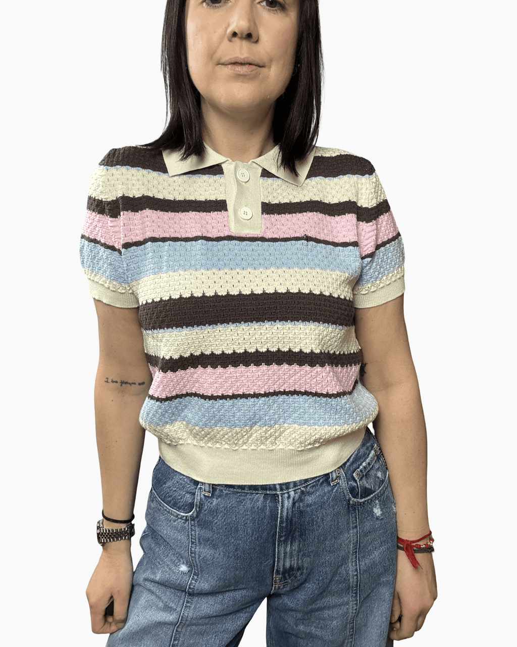 POLO RIGATA VICOLO - XE BLU ABBIGLIAMENTO
