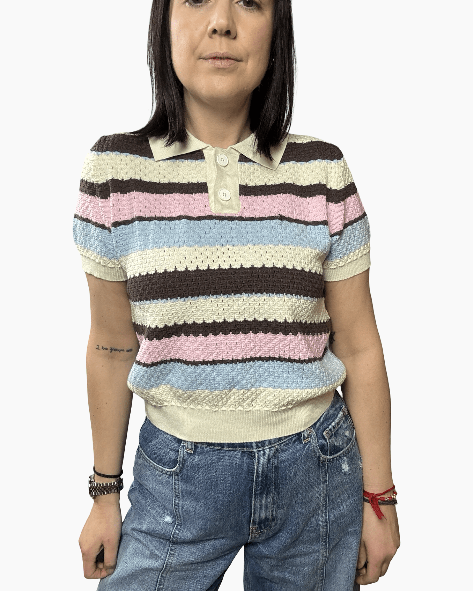 POLO RIGATA VICOLO - XE BLU ABBIGLIAMENTO