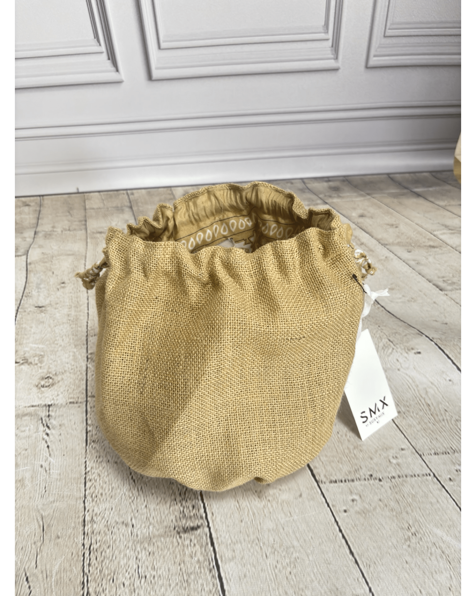 SECCHIELLO IN YUTA REVERSIBILE SUSY MIX - XE BLU ABBIGLIAMENTO