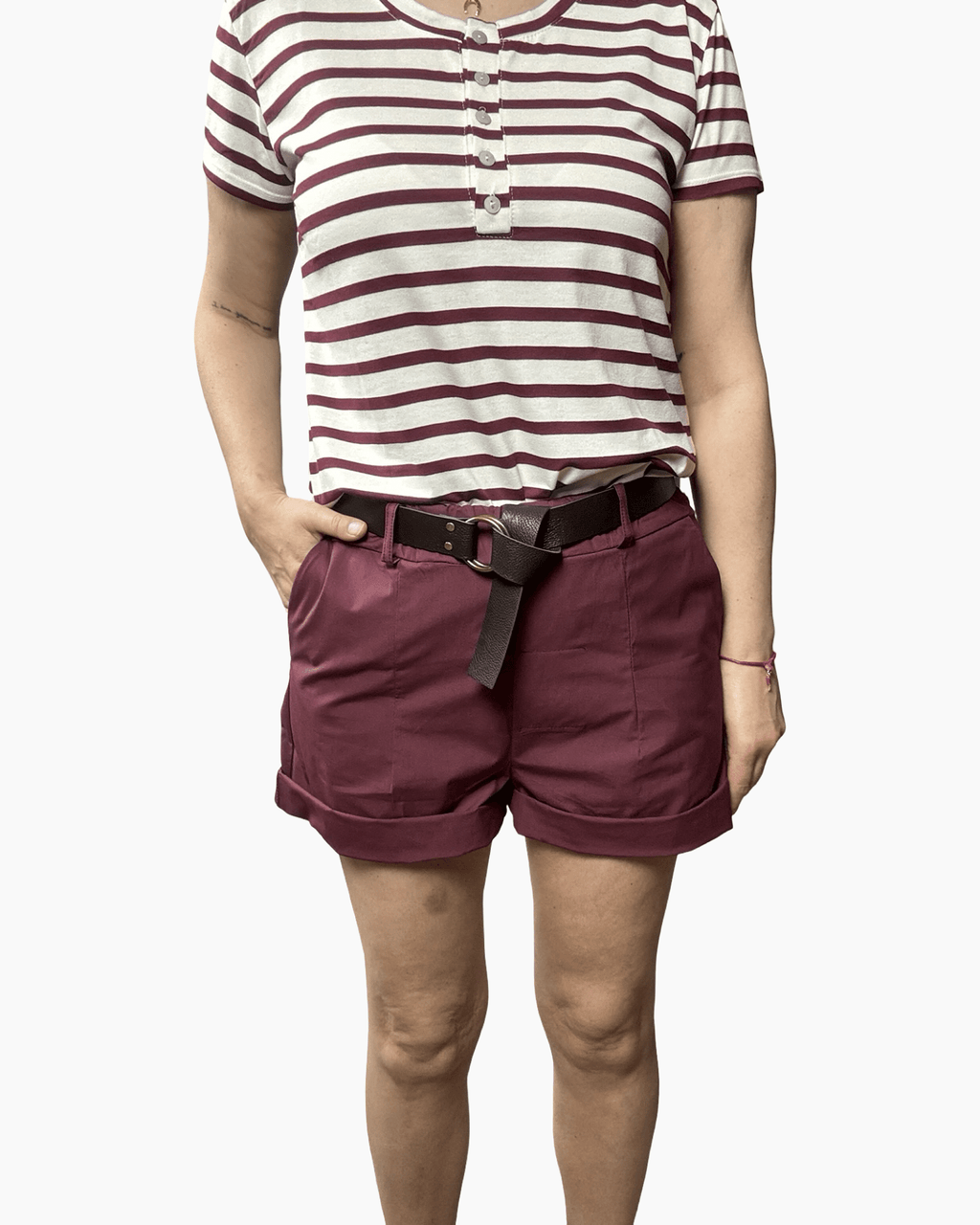 SHORT COTONE SUSY MIX - XE BLU ABBIGLIAMENTO
