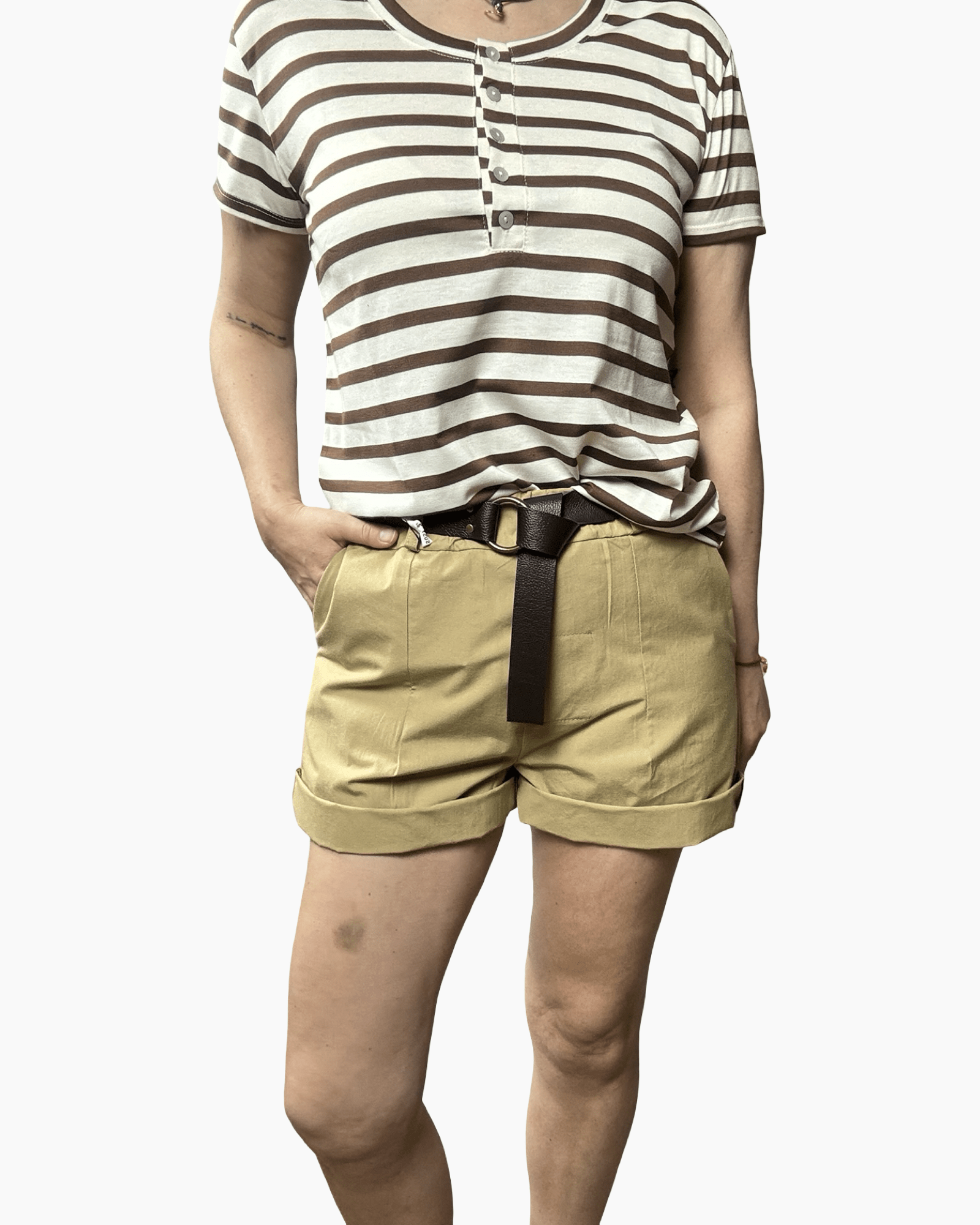 SHORT COTONE SUSY MIX - XE BLU ABBIGLIAMENTO