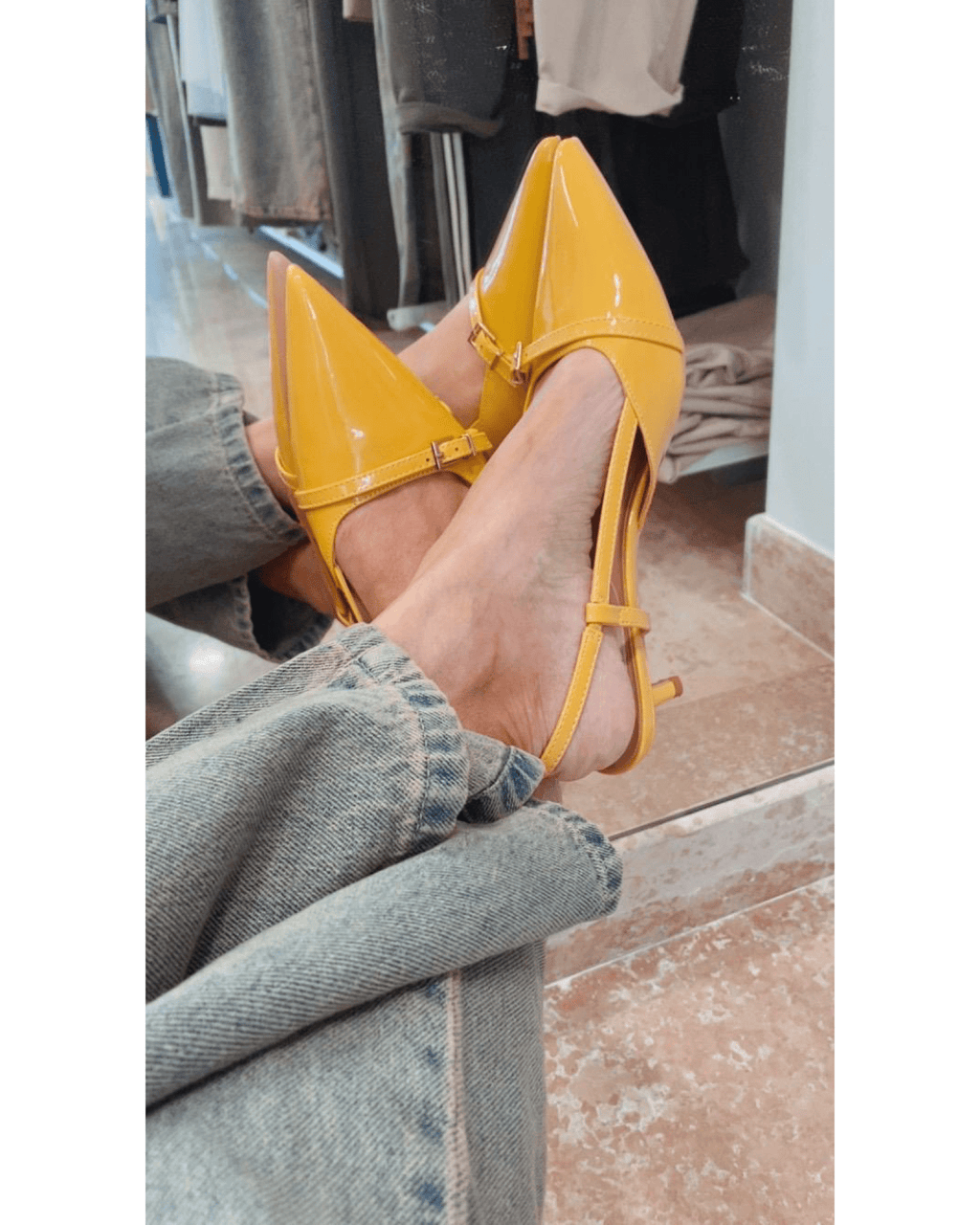 SLINGBACK IN VERNICE SUSY MIX - XE BLU ABBIGLIAMENTO