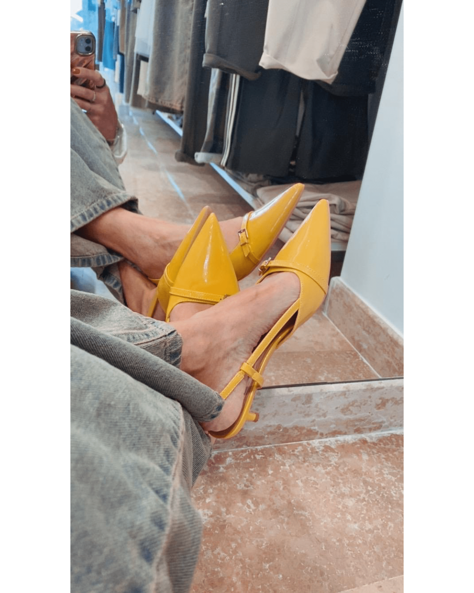 SLINGBACK IN VERNICE SUSY MIX - XE BLU ABBIGLIAMENTO