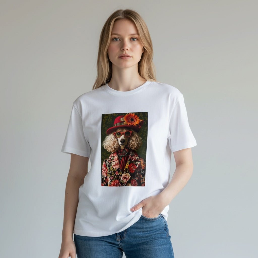 T-SHIRT BARBONCINO SUSY MIX - XE BLU Abbigliamento Donna