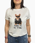 T - SHIRT BORN TO BE BULLDOG VICOLO - XE BLU ABBIGLIAMENTO