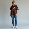 T-SHIRT CAVALLI VICOLO - XE BLU Abbigliamento Donna