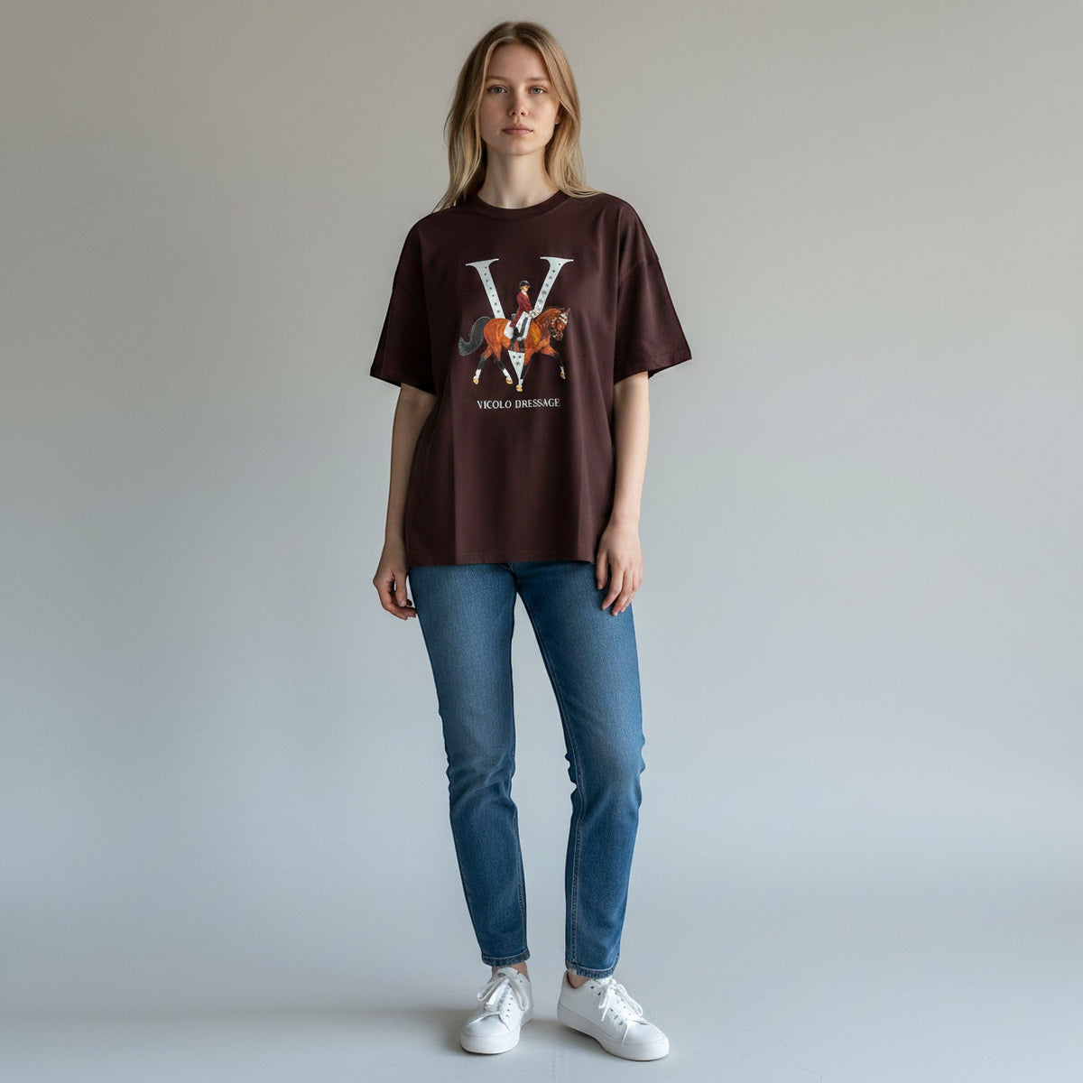 T-SHIRT CAVALLI VICOLO - XE BLU Abbigliamento Donna