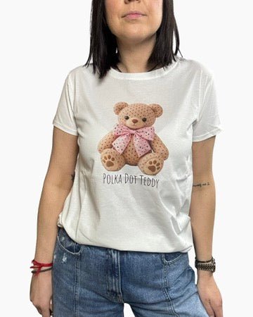 T - SHIRT ORSO FIOCCO VICOLO - XE BLU ABBIGLIAMENTO