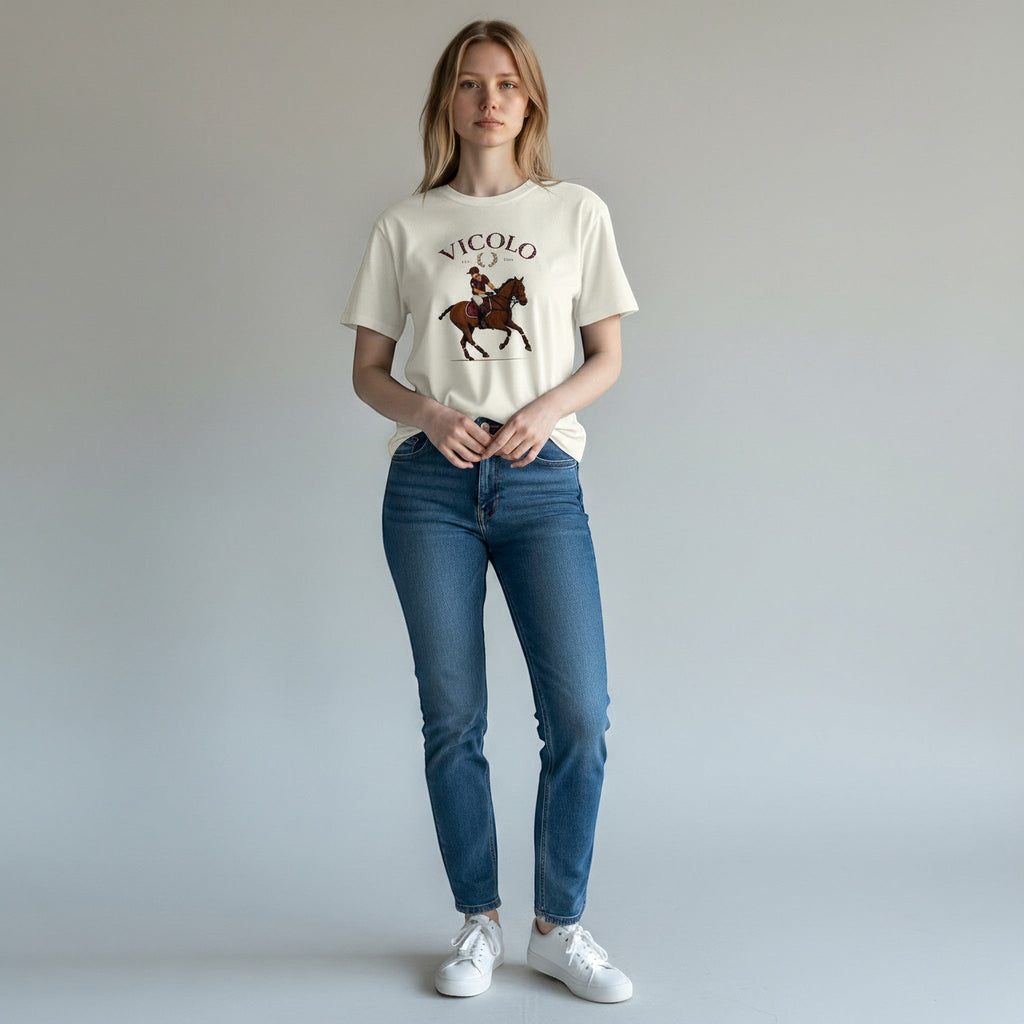 T-SHIRT POLO VICOLO - XE BLU Abbigliamento Donna
