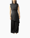TAILLEUR ASIMMETRICO SUSY MIX - XE BLU ABBIGLIAMENTO