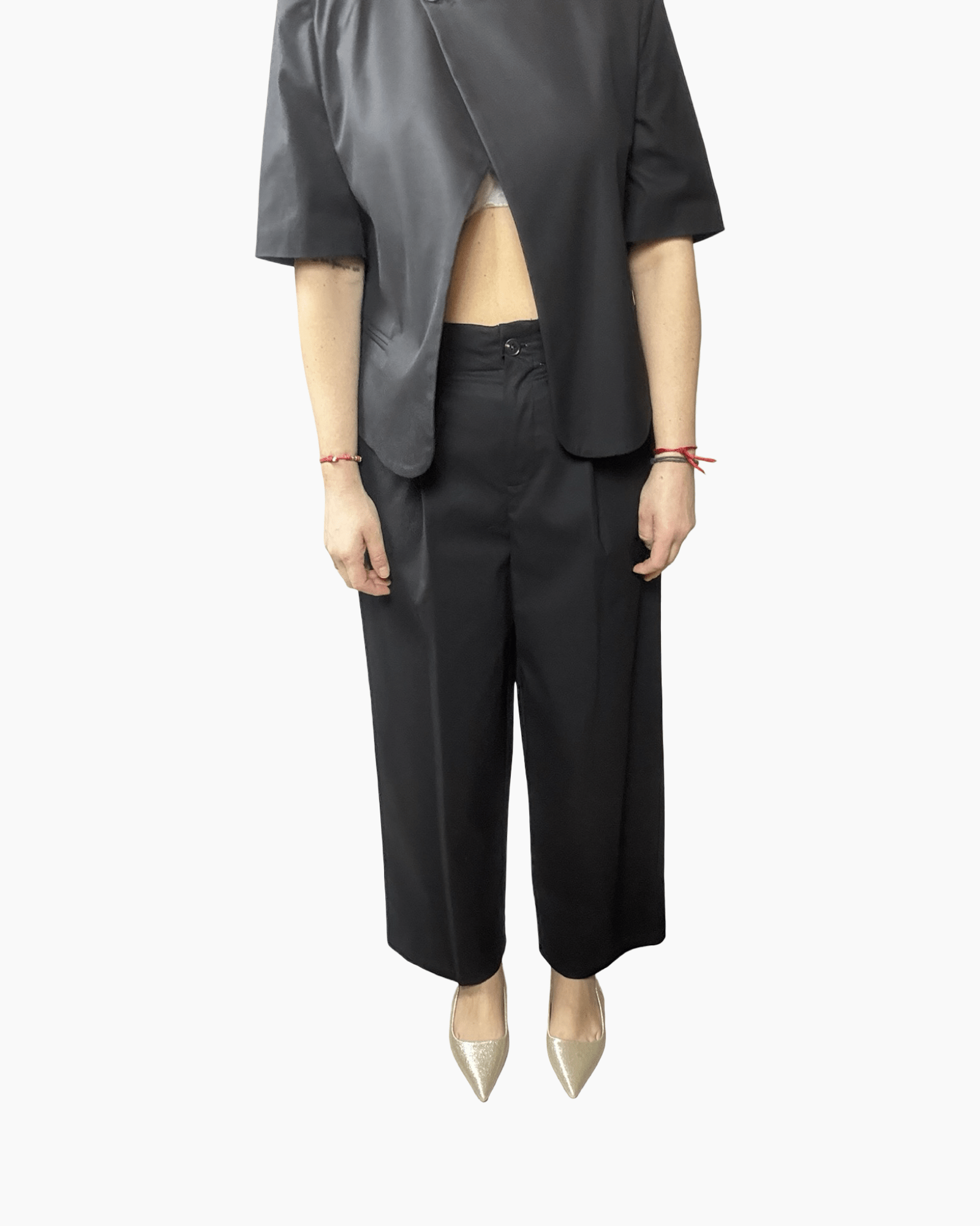 TAILLEUR ASIMMETRICO TENSIONE IN - XE BLU ABBIGLIAMENTO