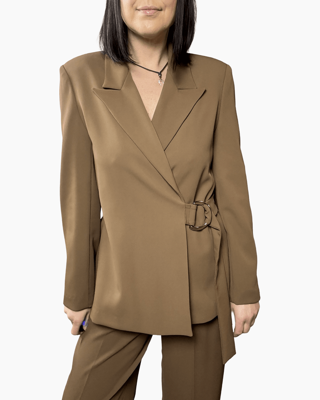 TAILLEUR CON CINTURA DIXIE - XE BLU ABBIGLIAMENTO