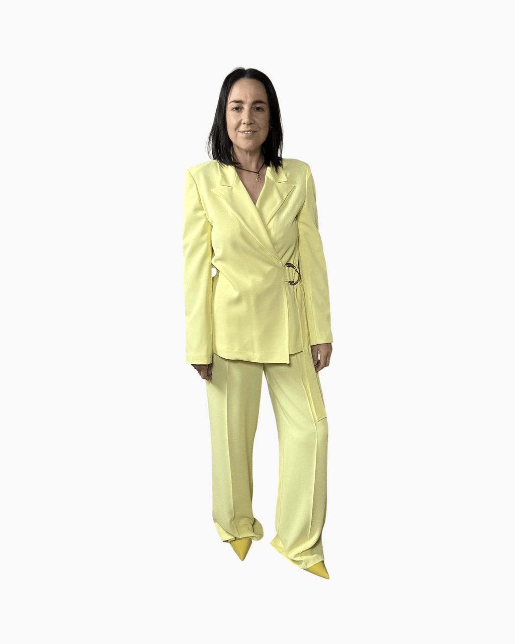 TAILLEUR CON CINTURA DIXIE - XE BLU ABBIGLIAMENTO