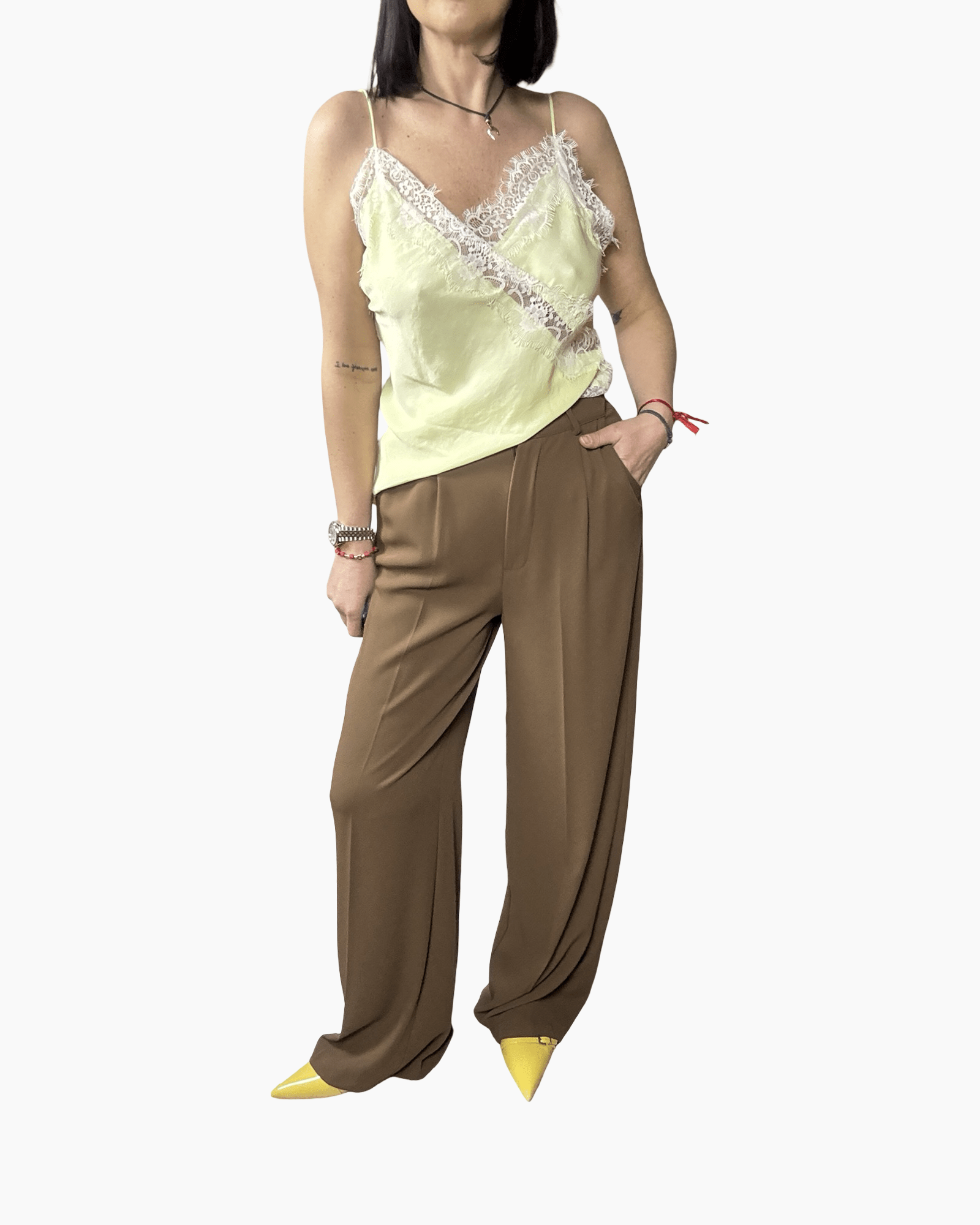 TAILLEUR CON CINTURA DIXIE - XE BLU ABBIGLIAMENTO