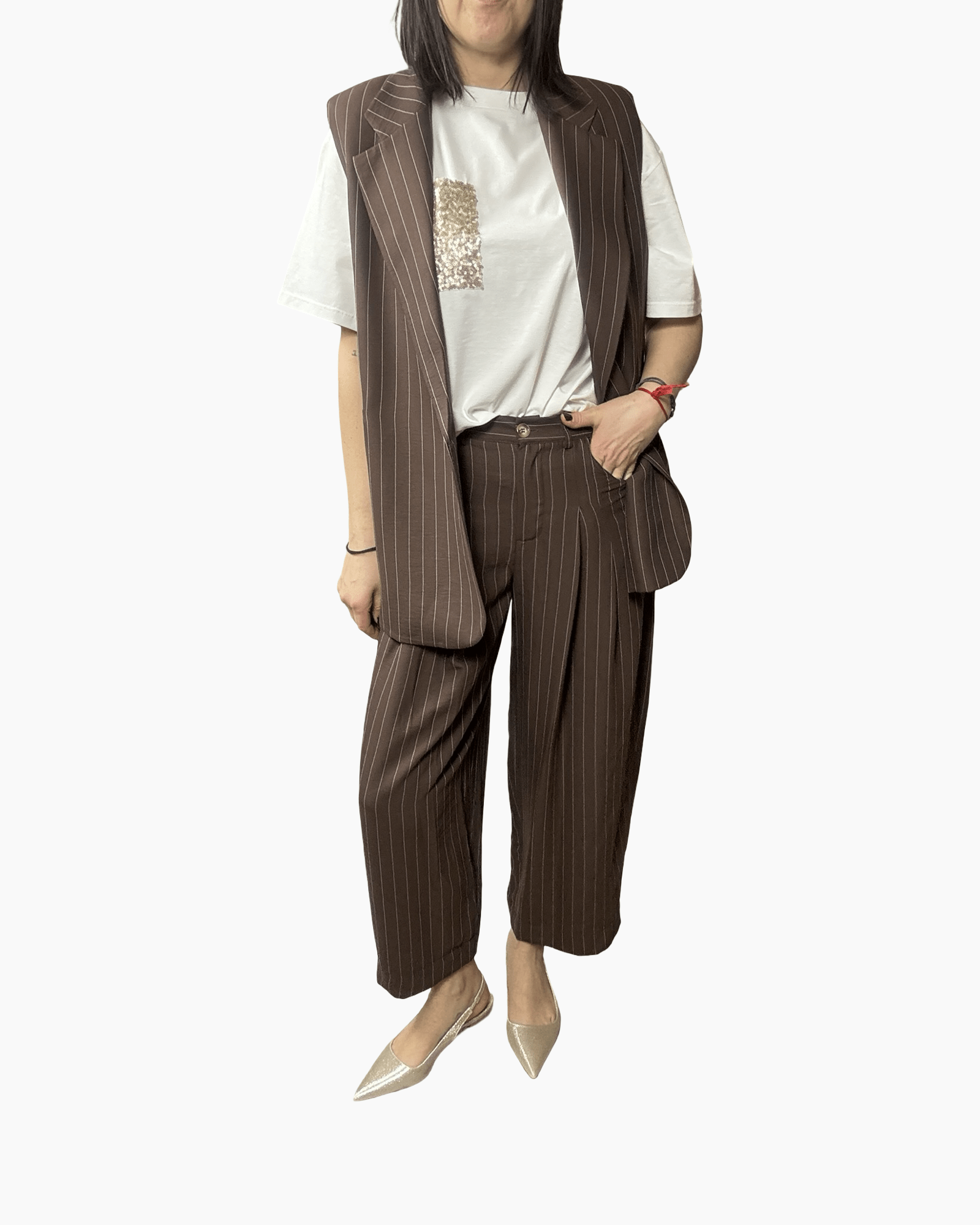 TAILLEUR GESSATO SUSY MIX - XE BLU ABBIGLIAMENTO