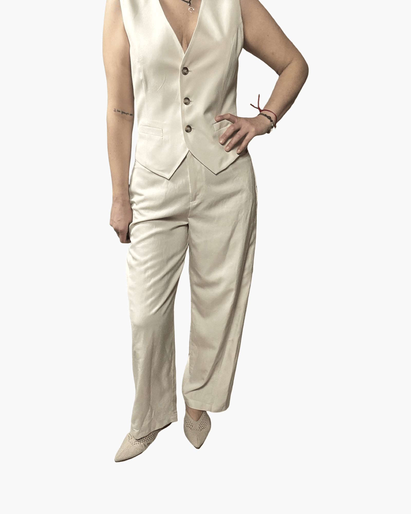 TAILLEUR MISTO LINO VICOLO - XE BLU ABBIGLIAMENTO