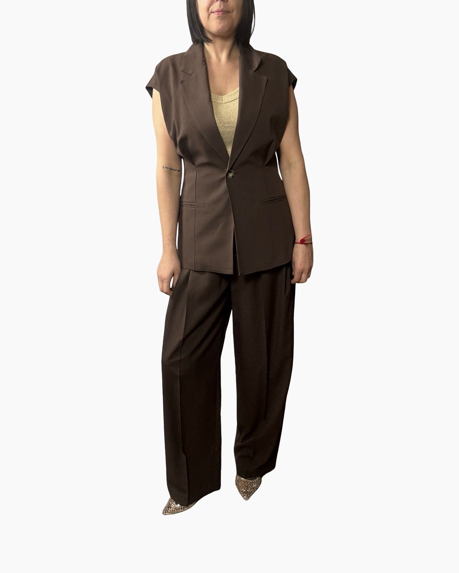 TAILLEUR MISTO LINO VICOLO - XE BLU ABBIGLIAMENTO