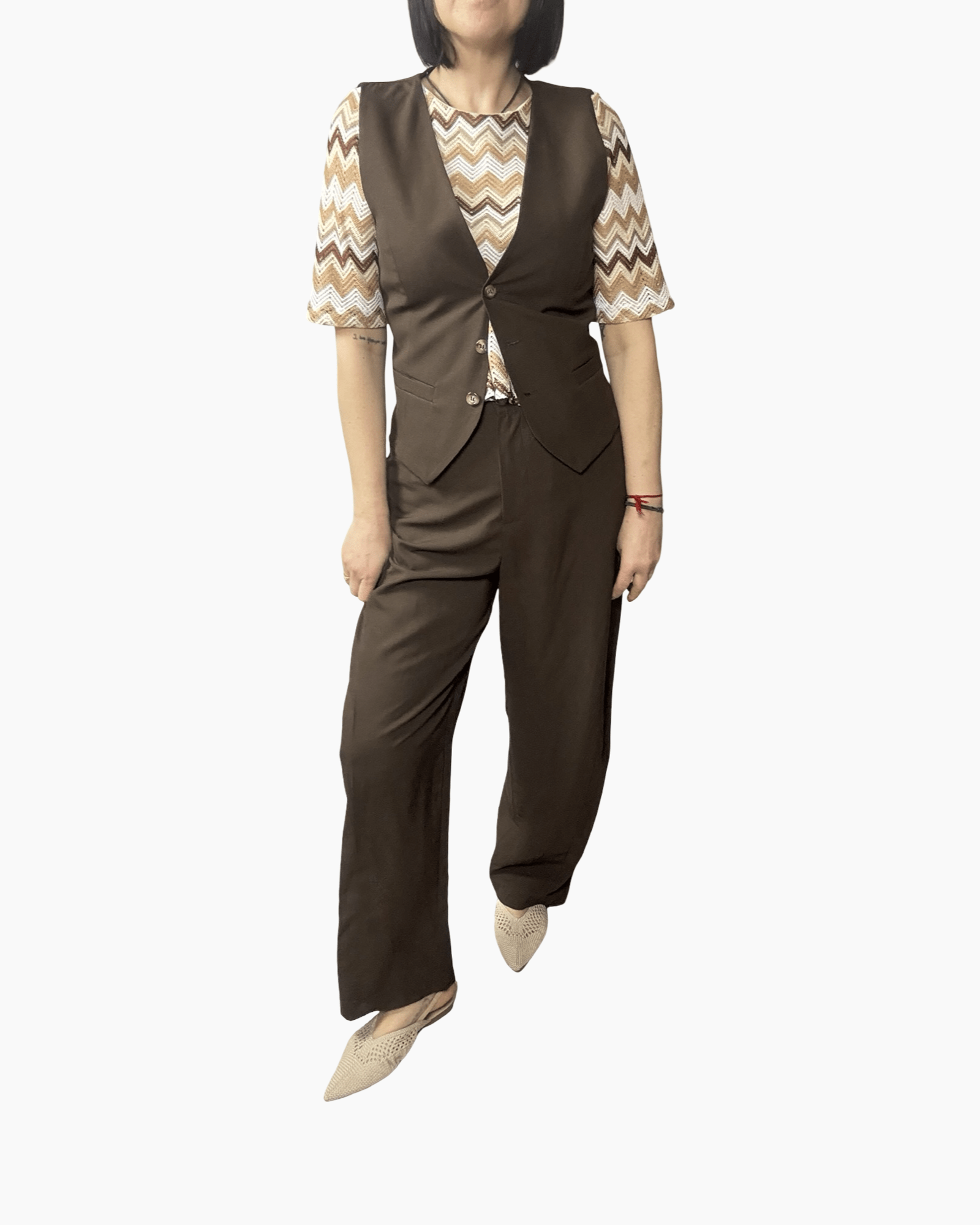 TAILLEUR MISTO LINO VICOLO - XE BLU ABBIGLIAMENTO