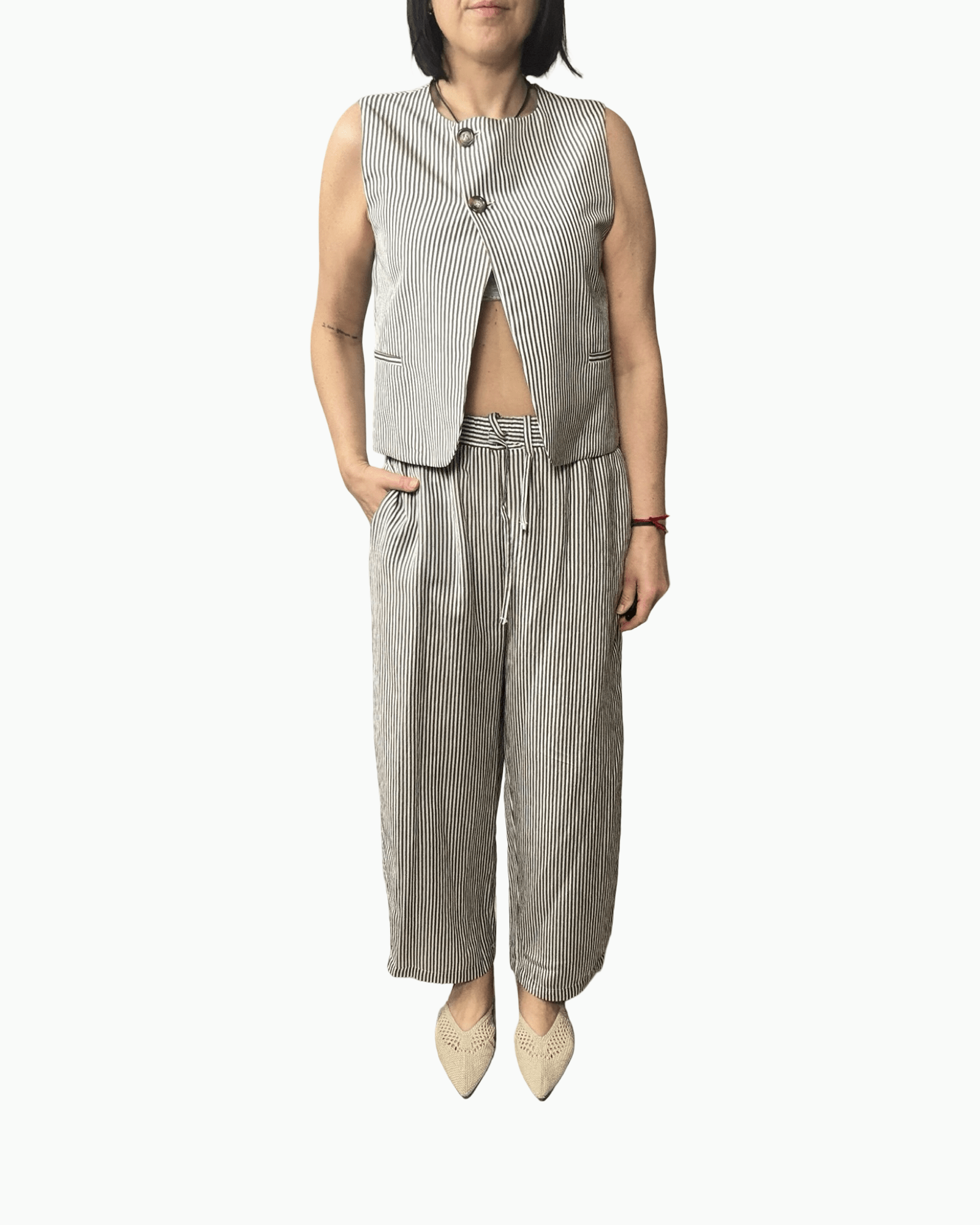 TAILLEUR RIGATO VICOLO - XE BLU ABBIGLIAMENTO