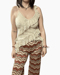 TOP A PUNTA HAVEONE - XE BLU ABBIGLIAMENTO