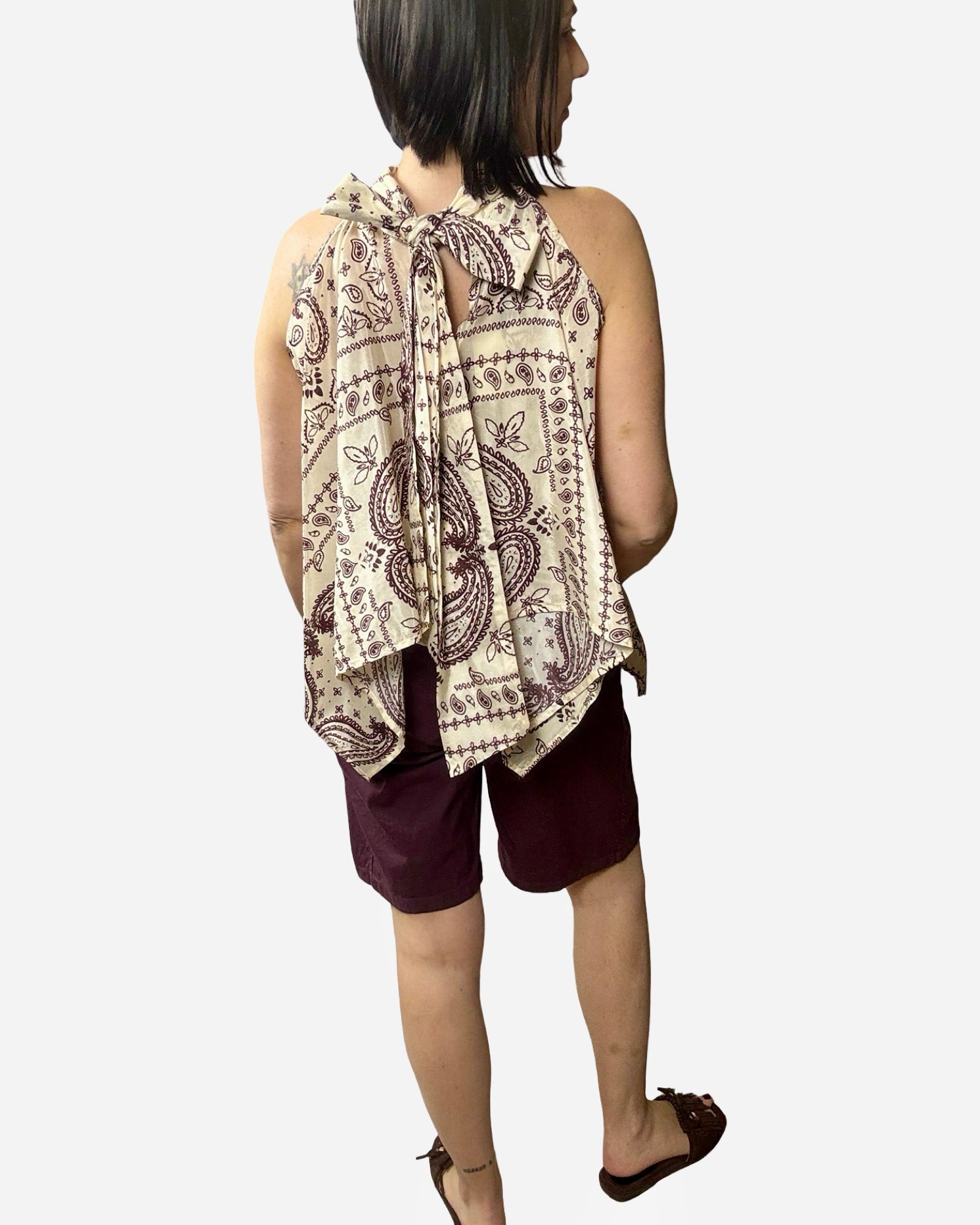 TOP BANDANA VICOLO - XE BLU ABBIGLIAMENTO