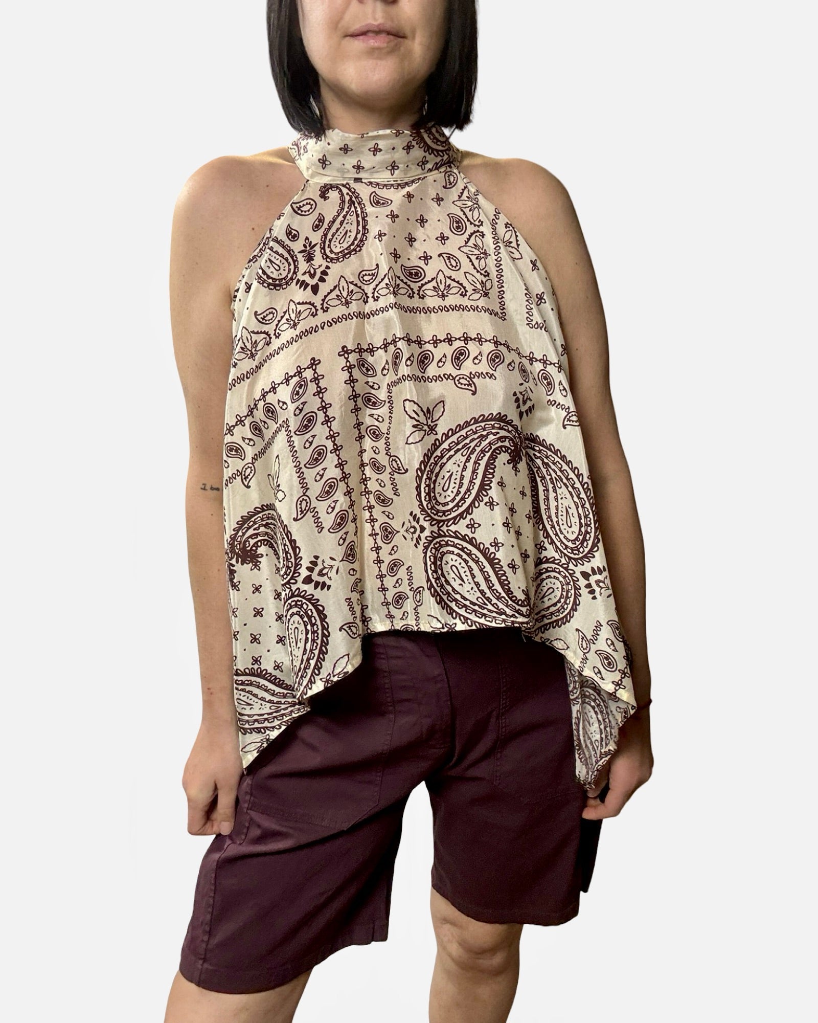 TOP BANDANA VICOLO - XE BLU ABBIGLIAMENTO