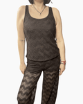 TOP IN PIZZO VICOLO - XE BLU ABBIGLIAMENTO