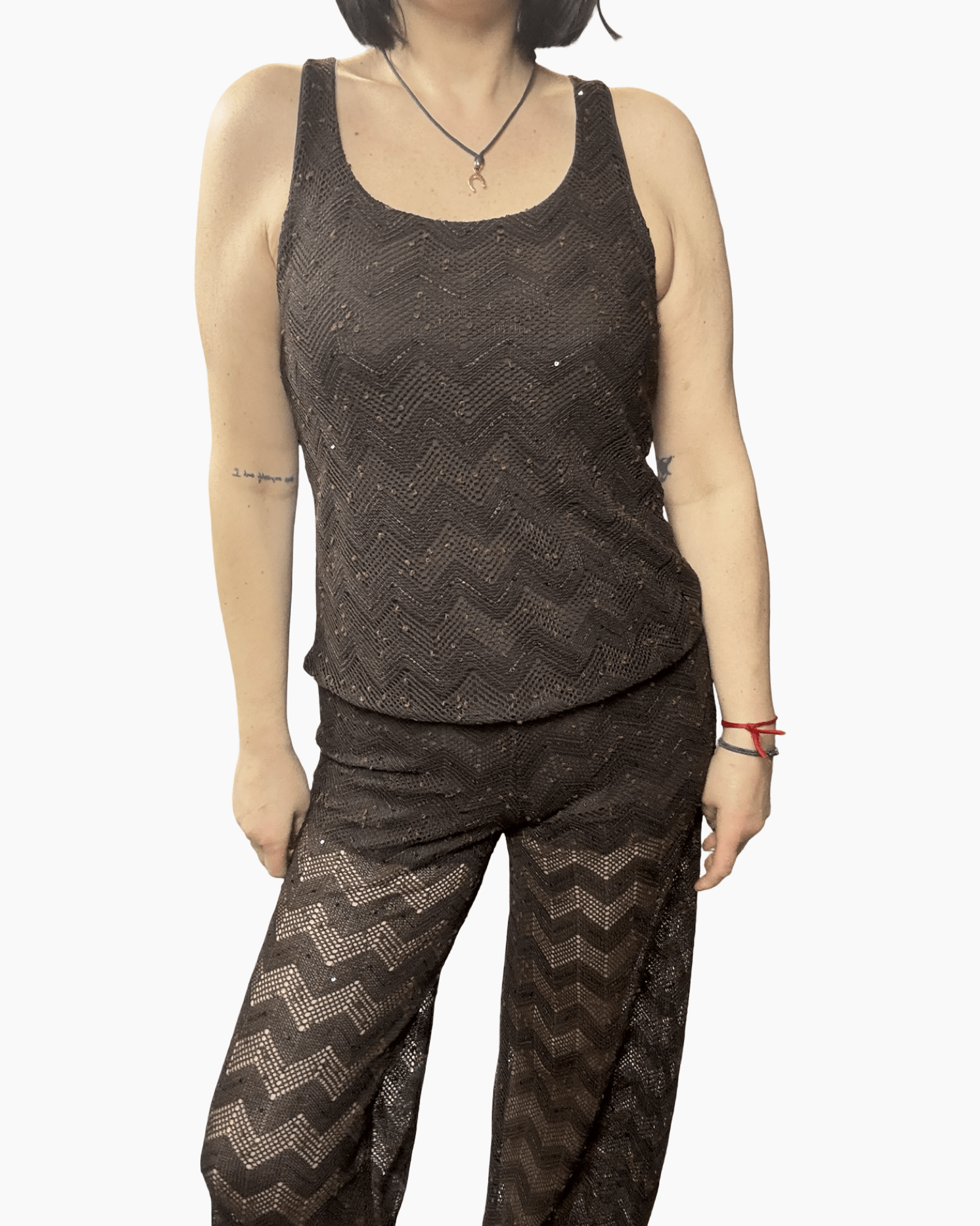 TOP IN PIZZO VICOLO - XE BLU ABBIGLIAMENTO